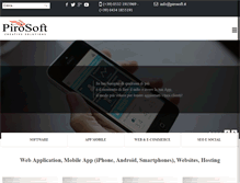 Tablet Screenshot of pirosoft.it